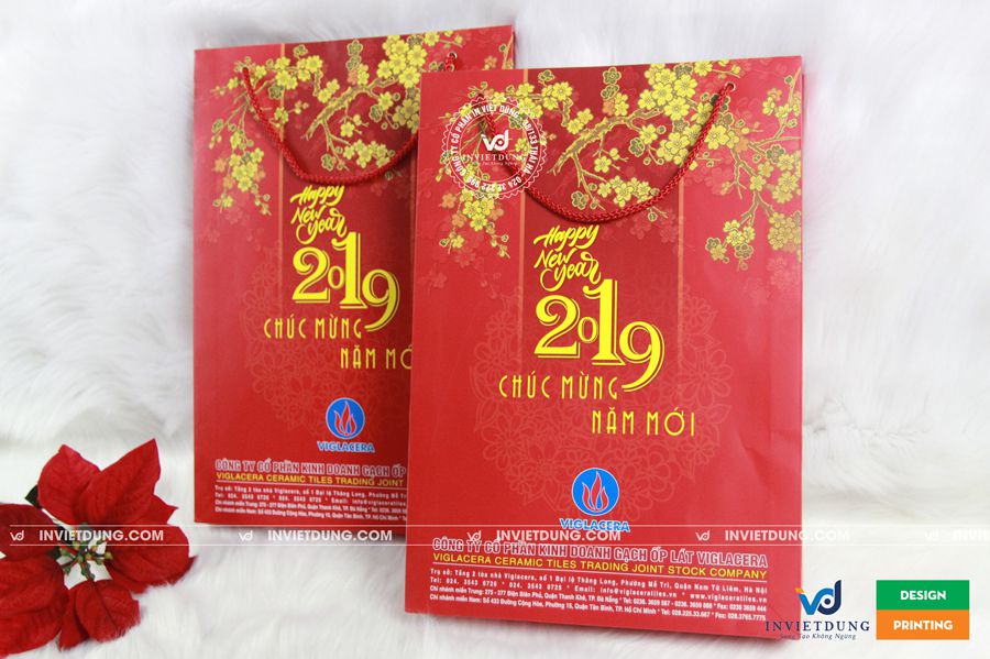 In túi giấy đựng bánh kẹo