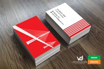 Mẫu card visit công ty xây dựng đẹp