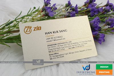 Mẫu card visit giám đốc đẹp và 6 lưu ý cần biết