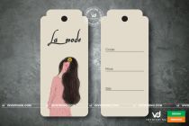 In mác áo shop thời trang Lamode Boutique