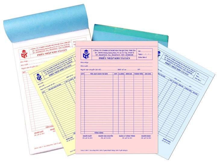 Giá trị của việc in giấy biên nhận