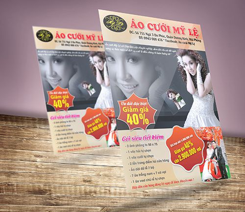Mẫu in catalogue ảnh viện áo cưới đẹp và ấn tượng