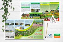 Mẫu tờ rơi quảng cáo du lịch Thung Lũng Bắc Sơn