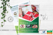 In tờ rơi ngân hàng Vietcombank