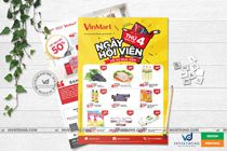 Mẫu tờ rơi siêu thị Vinmart